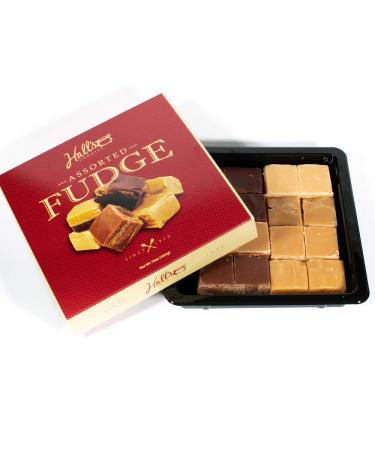 Hall's Assorted Fudge 1 Pound - Delicious Variety of Gourmet Fudge Flavors - Buy Online on SooperMarket.com