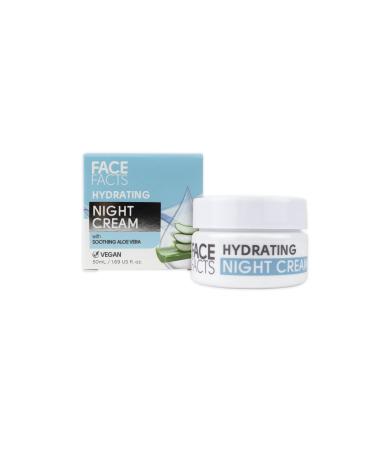 Face Facts Hydrating Night Cream | Soothes + Calms | 50ml