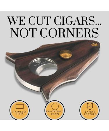 Double Blade Cigar Cutter - Stainless Steel - Buy Online on SooperMarket.com