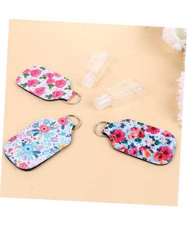 minkissy 4 Sets Keychain Bottle Cover Key Fob Key Holder Keyring Lipstick Neoprene - Buy Online on SooperMarket.com