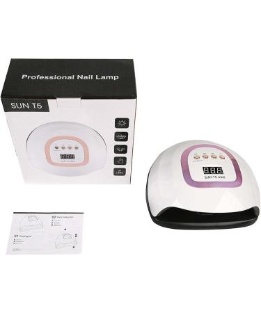 Felenny LED UV Nail Dryer Lamp 220W Fast Gel Polish Nail Dryer Professional Nail Gel Polish Dryer Curing Lamp with 4 Timer Setting Auto Sensor 42 Beads for Nail Art Design - Buy Online on SooperMarket.com