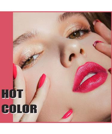 6 Color Lip Tint Stain Set - Matte Velvet & Watery Lip Stain with Moisturizing Plumping Effects - Shimmery Mini Liquid Lipstick - Waterproof, Long-Lasting Lip Color Makeup - Buy Online on SooperMarket.com
