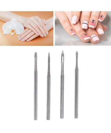 4pcs Tungsten Steel Nail Drill Bit Set - Rhinestone Removal & Nail Polishing Grinding Tools for Manicure - Buy Online on SooperMarket.com