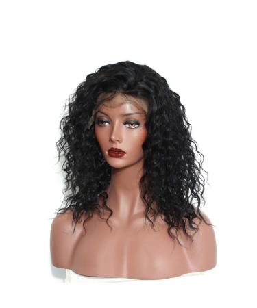 Hairpieces Short Hair Lace Front Wigs Pre Plucked 13 * 4 with curly Wave Bob Wig for Women Glueless Natural Black Hair 130% Density 2024inch 20inch