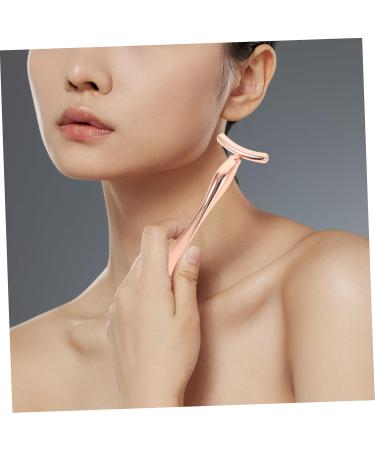 Golden Eye Massage Roller & T-Bar Set | Skin Care Tools for Eye Creams & Facial Masks | International Shipping - Buy Online on SooperMarket.com