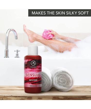 Bath Foam Sensual - 34 Fl Oz | Relaxing Aromatherapy & Wellness for a Good Sleep - Luxury Spa Bubble Bath Experience - Buy Online on SooperMarket.com