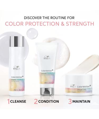 Wella Professionals ColorMotion+ Conditioner - Intense Nourishment & Moisture for Stronger Hair | 6.8 Fl Oz | International Shipping Available - Buy Online on SooperMarket.com