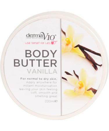 Derma V10 Vanilla Body Butter 220 g - Buy Online on SooperMarket.com