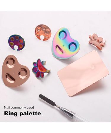 Bodhi2000 Nail Art Palette - Premium Gel Palette for Manicure & Nail Polish Drawing | Perfect for Nail Art Plants - Buy Online on SooperMarket.com
