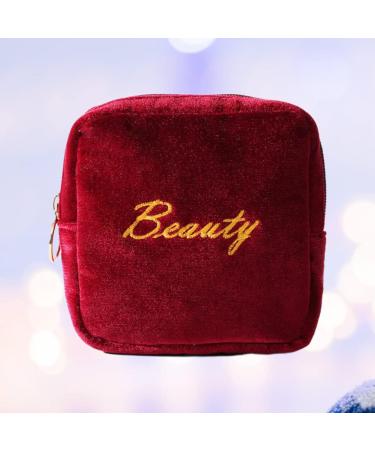 2ST Mini Clear Makeup Bag | Transparent Cosmetic Organizer for Women | Travel Storage Box 13x13x4cm (2pcs) - Buy Online on SooperMarket.com