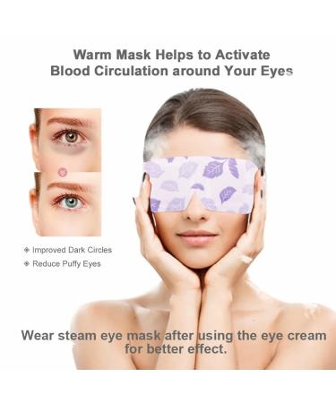 ColdPA 10 Pack Self-Heating Steam Eye Mask for Dry Eyes & Dark Circles - Long Lasting Spa Treatment | Gentle Steam for Better Sleep - Buy Online on SooperMarket.com