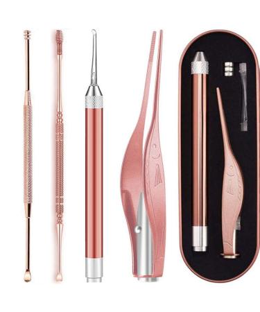 6 Pack Ear Wax Removal Tool with Light -Earwax Removal Kit Ear Cleaner Ear Pick (4 Pack)