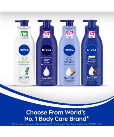 Nivea Express Hydration Body Lotion (400 ml) - Fast Absorbing Moisturizer - Buy Online on SooperMarket.com