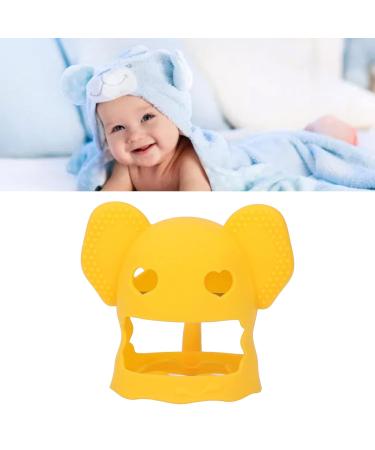 Shop Baby Massager & Bite Ring Toy - Silicone Baby Glove with Elephant Design for Teething Relief | International Shipping Available - Buy Online on SooperMarket.com