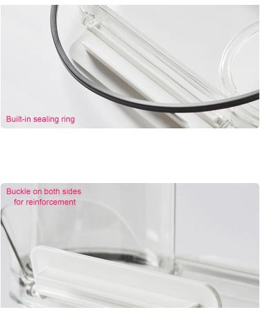 Laundry Detergent Dispenser 2.7L Washing Powder Storage Clear Liquid Laundry Detergent Container Storage Box with Measuring Cup Washing Powder Softener Dispenser Lotion Package Container - Buy Online on SooperMarket.com
