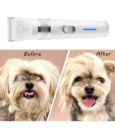 2-Speed Dog Clippers Grooming Kit - Rechargeable, Low Noise Trimmer for Dogs & Cats - Buy Online on SooperMarket.com
