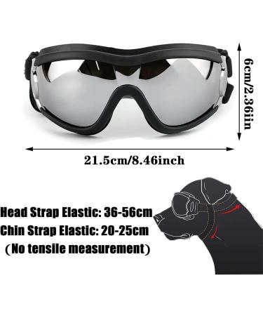 Tsathoggua Dog Goggles Dog Sunglasses with Elastic Strap UV Pet Goggles Protect Dog's Eyes for UV Wind Dust and Fog Medium/Large Breed - Buy Online on SooperMarket.com