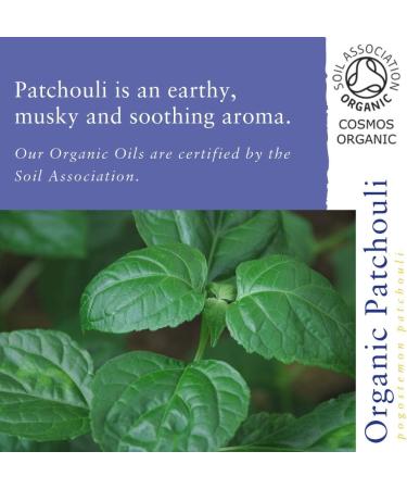 Absolute Aromas Organic Patchouli Essential Oil 10ml - 100% Pure Natural Vegan - for Diffuser & Aromatherapy - Buy Online on SooperMarket.com
