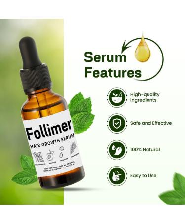 Premium Hair Growth Oil - DHT Blocker with Organic Rosemary Peppermint Pumpkin Seed & Apricot Oils | Natural Minoxidil Alternative | Made in USA - Buy Online on SooperMarket.com