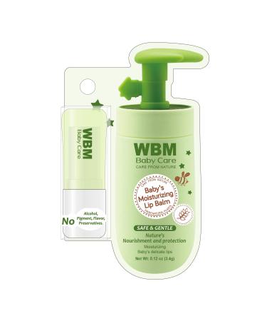 WBM Care Baby Lip Balm | Clean and Natural | Non-toxic and Fragrance Free