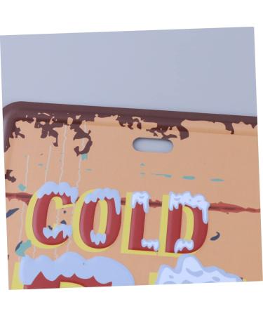 ABOOFAN Metal Signs Iron Sign Painting Iron Painting Tin Signs The Sign Wall Decoration Three-dimensional Picture 1 Medium - Buy Online on SooperMarket.com
