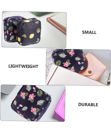 Cabilock 4pcs Sanitary Napkin Storage Bag Set - Travel Toiletry Bags for Women + Wallets. Red Purses & Period Pad Holder for School, Nursing, and Travel - Buy Online on SooperMarket.com