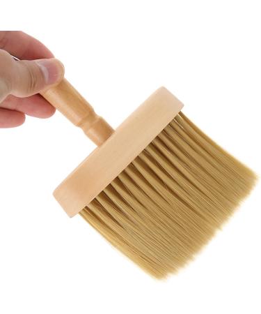 Demeras Hair Cut Cleaning Brush Barber 16x11x4 Neck Face Duster Brush Salon Hair Cleaning Wooden Sweep Brush Hair Cut Hairdressing Tool - Buy Online on SooperMarket.com