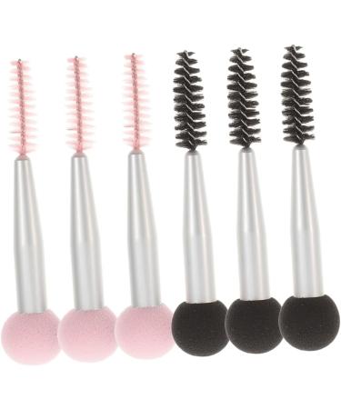 Baluue 12 Pcs Sponge Makeup Brush Makeup Sponge Eyebrow Sponge Brush Make up Sponge Mascara Aluminum Tube - Buy Online on SooperMarket.com