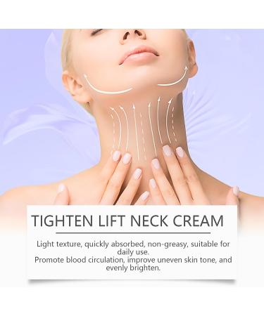 Neck Firming Cream for Skin Tightening - Tighten&Lift Neck Cream Firming Neck Cream Tightening Lifting Sagging Skin Neck Tightening Creams Anti Wrinkle Cream Smoothes And Repair Decolletage Cream - Buy Online on SooperMarket.com