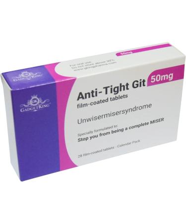 Gadgetking Prank Pill Tablet Box Anti Tight Git Xmas Gift Ideal Present for Him Husband Boyfriend Dad Men Uncle Funny Funny Rude Valentines Christmas 40th 50th 60th Secret Santa Birthday Aprils fools - Buy Online on SooperMarket.com