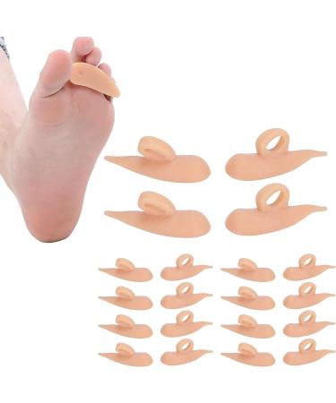 10 Pairs Transparent Gel Toe Separators for Hammer Toe & Hallux Valgus Correction - Colour Options Available - Buy Online on SooperMarket.com