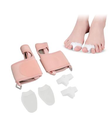 ANGGREK Toe Straightener Hallux Valgus Bunion Corrector for Women - Soft High Elasticity, Relieve Pain, Correct Crooked Toes, Toe Separators Brace - Buy Online on SooperMarket.com