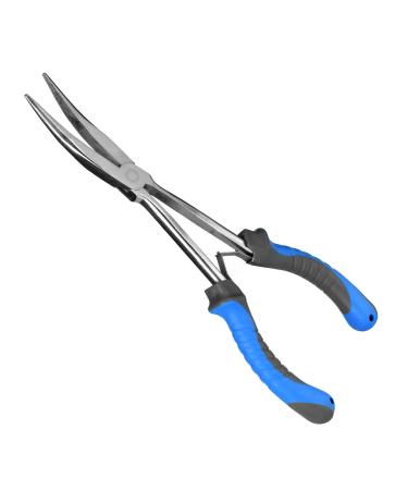 Booms Fishing F05 Hook Remover Long Nose Fishing Pliers 11 Inches PTFE Plated 11" Stainless Steel, Chrome Plated