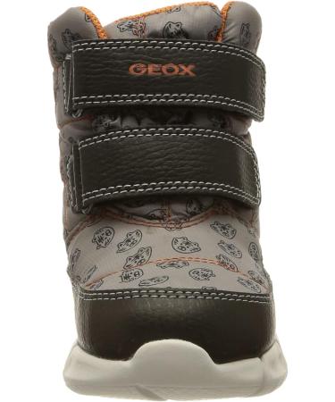 Geox Baby Flexyper Boy Hi-Top Sneakers 5 UK Child - Grey/Orange - Buy Online on SooperMarket.com