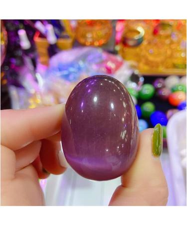 Crystal Blue Stone Shaped Gemstone Crystal Natural Stones and Minerals 1pc About 5cm-7cm (Color : Plum Size : 1pcs) 1pcs Plum - Buy Online on SooperMarket.com