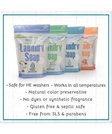 Brooke & Nora Daisy's Goat Milk Laundry Soap - Lavender Scent 96 Loads (48 oz) | Eco-Friendly International Shipping - Buy Online on SooperMarket.com
