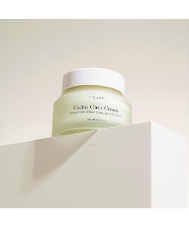 Cactus Oasis Cream | Organic Vegan Moisturizer | Natural Skin Barrier with Tamanu Oil & Ceramide | Hydrating Skincare for Women & Men | 1.69 Oz - Buy Online on SooperMarket.com