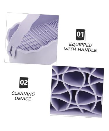 Buy NOLITOY 3-in-1 Electric Makeup Brush Cleaner | Art Brush Cleaning Tool | Lavender | Fast International Shipping - Buy Online on SooperMarket.com