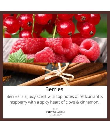 Luxury Scented Candle Gift for Women | Natural Wax Blend | 45 Hours Burn Time | Hotel Collection - Berries (7oz) - Buy Online on SooperMarket.com
