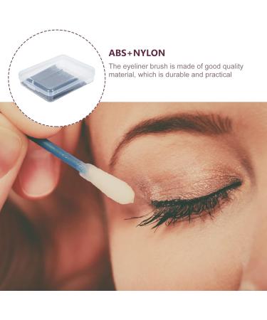 OSALADI 50pcs Eyeliner Brush Sponge Makeup Applicator Eyeliner Pen Comfortable Cosmetic Makeup Stick - Buy Online on SooperMarket.com