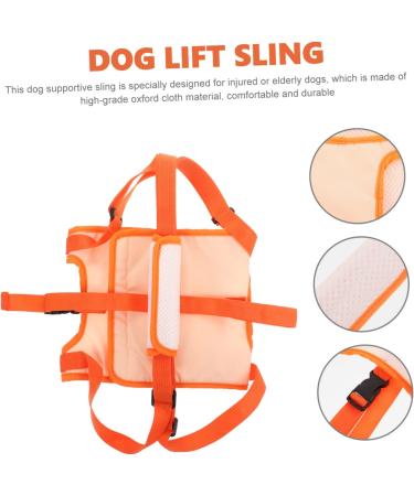 GANAZONO Lift Portable Belt Leg Dog Support Injured Recovery Sling Band Harness Rehabilitation Protective XL Orange - Buy Online on SooperMarket.com