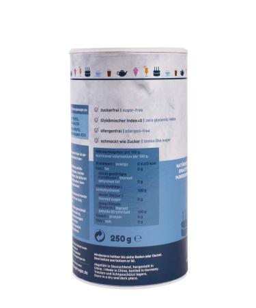 NO SUGAR SUGAR | Calorie-Free Erythritol & Stevia Powder 250g Shaker - Healthy Sugar Substitute for International Shipping - Buy Online on SooperMarket.com