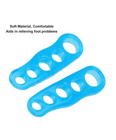 Reusable Gel Toe Separators | Toe Stretcher Corrector for Overlapping & Hammer Toes | Men & Women Toe Straighteners (Small) - Buy Online on SooperMarket.com