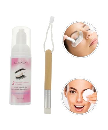 NOLITOY Eyelash Cleansing Mousse - 2pcs Lash Shampoo & Eye Makeup Remover Foam | Gentle Lash Cleaner & Mascara Wash for Flawless Eyes - Buy Online on SooperMarket.com