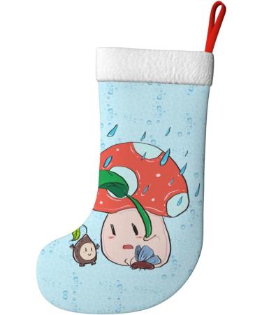 YYHHAOFA Sunflower Seeds and Mushroom Prints Christmas Decorative Stockings : Soft Light and Tactile Suitable for Christmas Holiday Party - Buy Online on SooperMarket.com