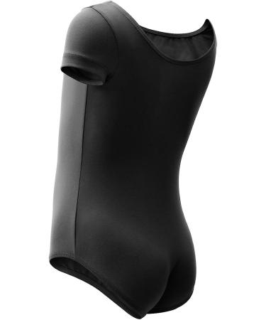 WEGETIT Girls Gymnastics Leotard with Tutu Skirt - Black, 10-12 Years - Buy Online on SooperMarket.com