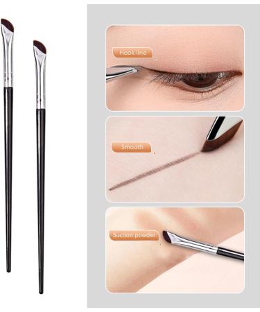 6 Eyeliner Brush Set With 1 Storage Bag Eyebrow Brush Concealer Brush Eyeliner Brush Silkworm Brush - Buy Online on SooperMarket.com