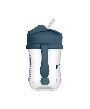 Dr. Brown's Milestones Baby's First Straw Cup Sippy Cup 9oz Dark Blue - BPA Free | 6m - Buy Online on SooperMarket.com