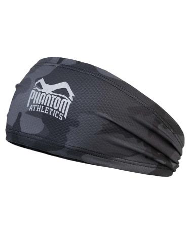 Phantom Sport Headband | Sweatband Thin | Men's Women's Hairband - Headband Team - Grey Camo
