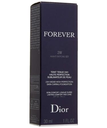 Christian Dior Forever 24h Skin Caring Foundation - 2w Warm, 1.0 oz - Buy Online on SooperMarket.com